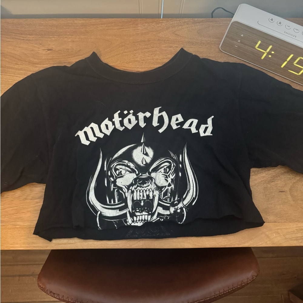 2009 motorhead crop top